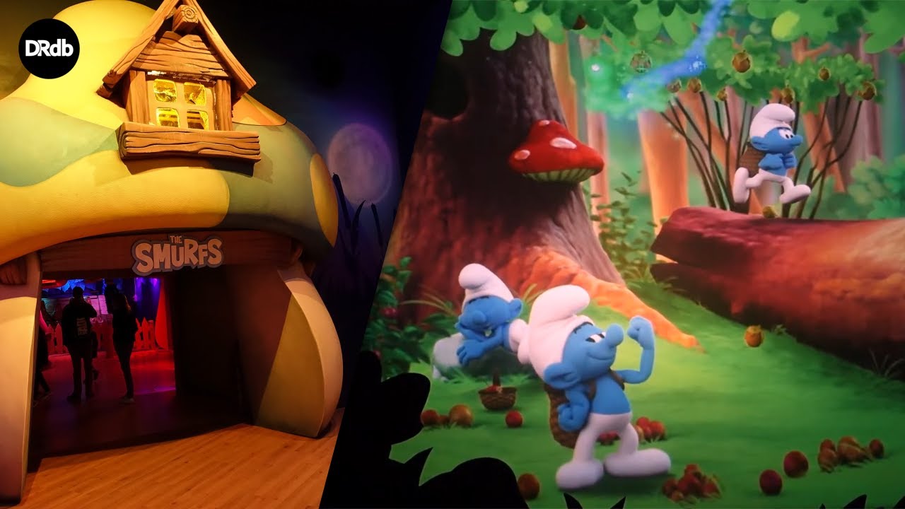 Smurfenavontuur - Plopsa Station Antwerp (2021 Onride POV)