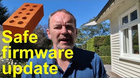 8. Firmware updates and turning off the power