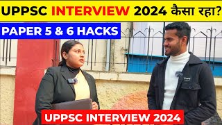 Uppsc Interview 2023 Uppsc Interview 2023 Review Uppcs 2024