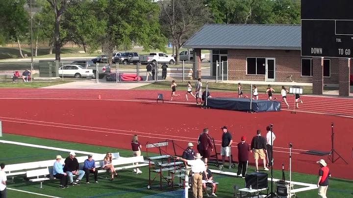 Sarah Fairchild 2nd Place District 5-5A 800 Meter ...