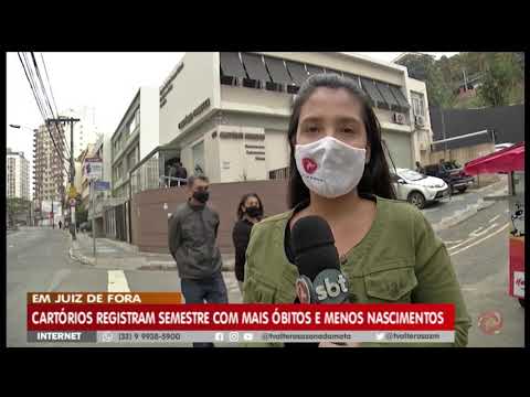 Cartórios registram semestre com mais óbitos e menos nascimentos em Juiz de Fora