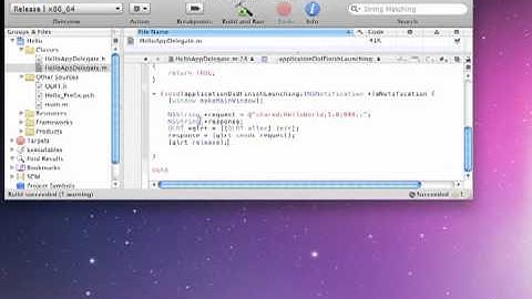 Build and Protect and Xcode Application