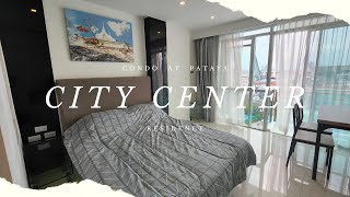 City Center Residence - Condo at Pattaya (For sale 1.48 MB) 8th floor 24.32 sq.m. Studio room