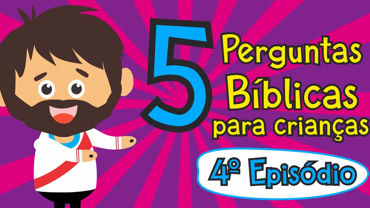 Jogo de Perguntas e Respostas Bíblicas para Crianças (3° Episódio) Conexão  Alegria 