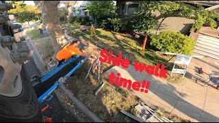concrete mixer driver week vlog