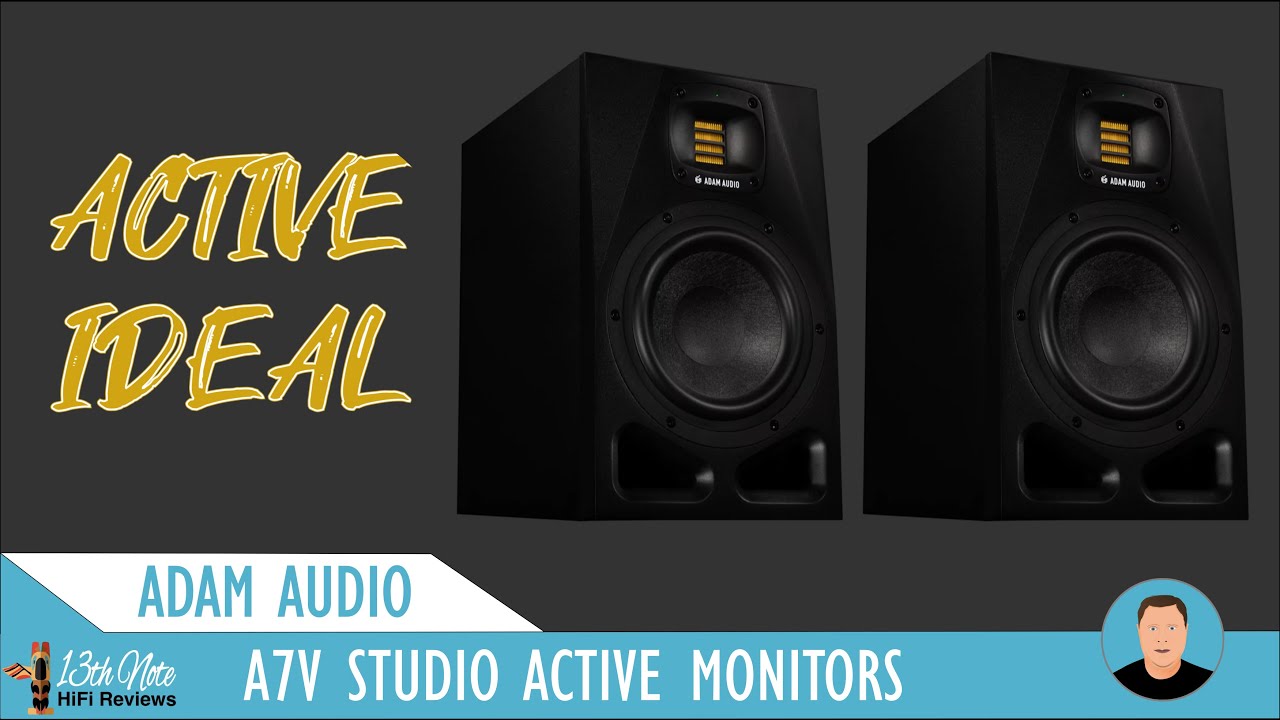 Adam Audio A7V Stand Set « Active Monitor