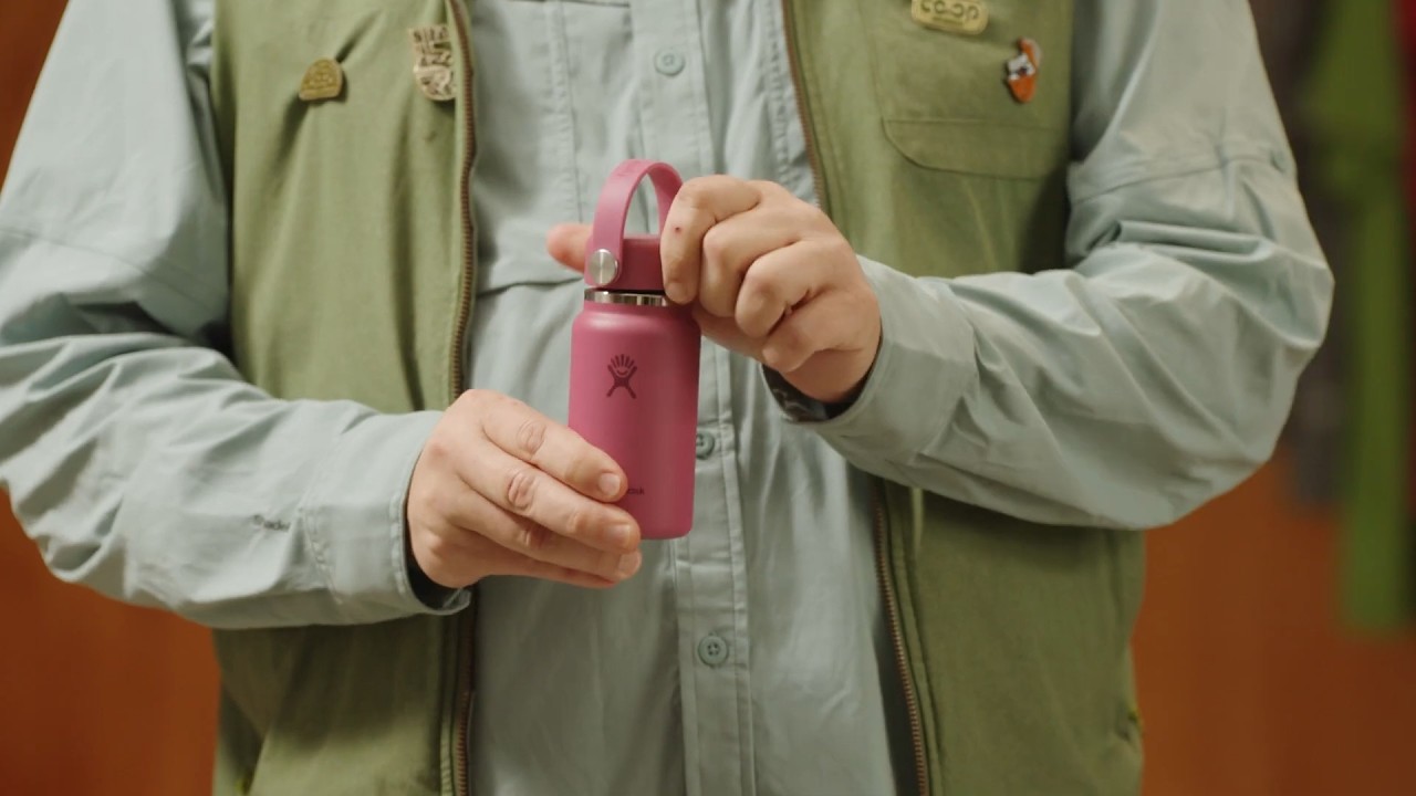 Preview of Hydro Flask Micro Hydro Vacuum Water Bottle with Screw Cap - 6.7 fl. oz. Video