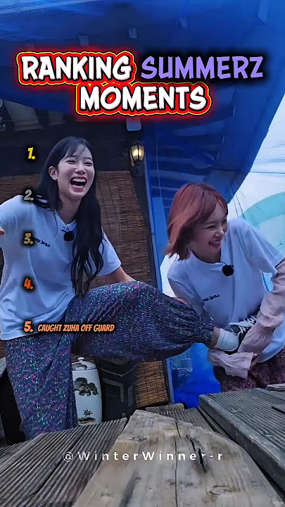🤣 Chaewon & Kazuha Being the Funniest Duo | Summerz Moments #kpop #lesserafim #kpopshorts