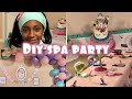 DIY How to create a girls SPA Party on a Budget #diy #spaparty #diyspaparty #howtospaparty