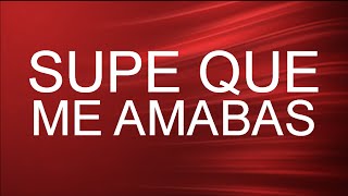 Video thumbnail of "Supe Que Me Amabas -Soube Que Me Amava- IURD Letra/Musica"