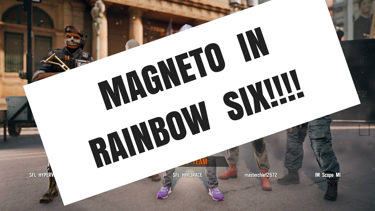 MAGNETO IN RAINBOW SIX - Rainbow Six Siege Ranked
