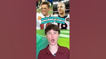which NFL quarterback has more passing yards?! 🤔