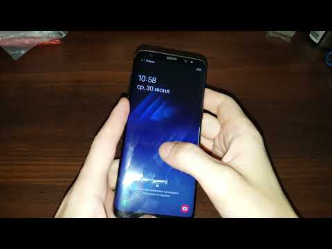 Samsung Galaxy S8 G950F hard reset сброс настроек графический ключ пароль тормозит how to reset