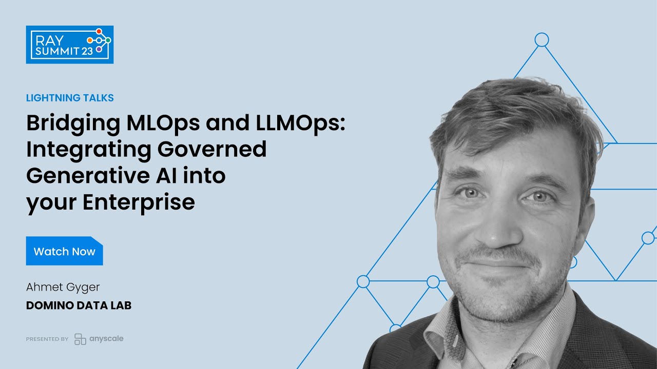 Bridging MLOps and LLMOps: Integrating Governed Generative AI into your Enterprise