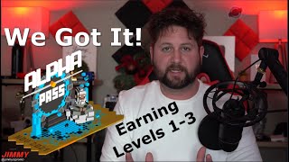 We Got The Alpha Pass! Earning Levels 1-3 | Sandbox Alpha