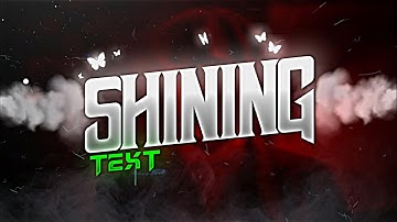 How to Make SHINING TEXT For Thumbnails - How to Make GLOWING TEXT - How to Make HIGHLIGHTED TEXT