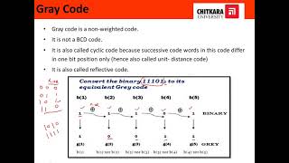 Gray code, Alphanumeric codes: ASCII code by Ms. Rubina Dutta