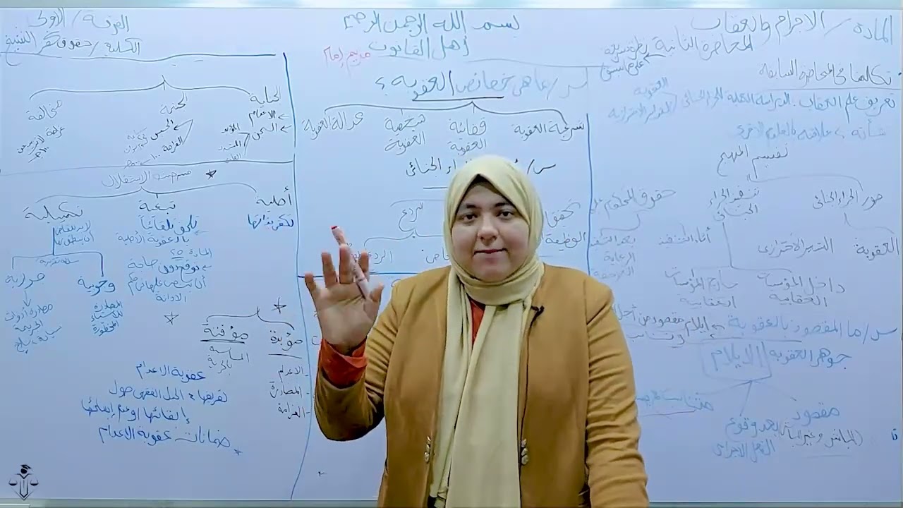 محاضرة في علم الإجرام والعقاب الفرقة الأولى حقوق كفر الشيخ [د/مريم إمام | أهل القانون]❤⚖