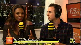 The Fosters After Show w/ David Lambert Season 1 Episode 3 " Hostile Acts" | AfterBuzz TV