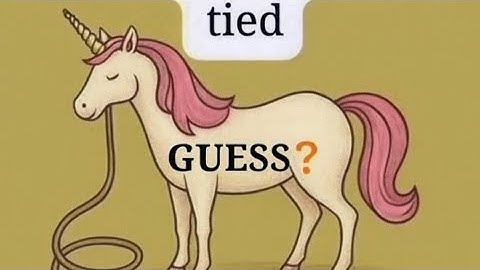 jeelu is live IQ test live puzzle game solve Where the unicorn is tied