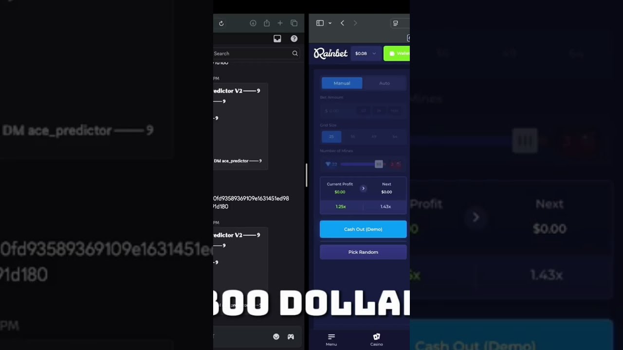Rainbet Mines Predictor Bot 2025 | Best mines strategy 2025 #rainbet #stake