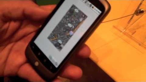 Nexus One Hands-On - CES 2010