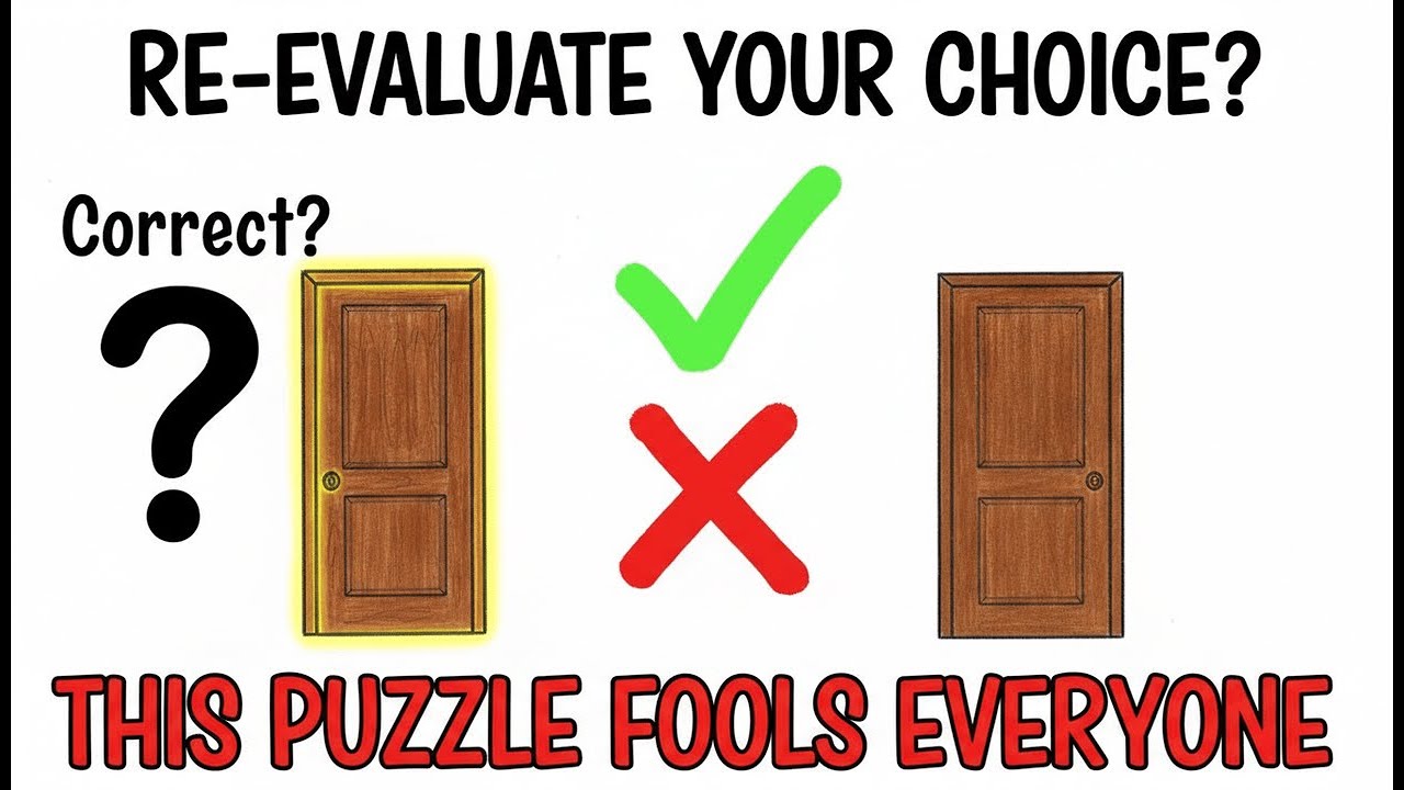 Why Everyone Gets This 3‑Door Puzzle Wrong