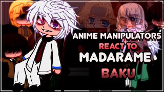 Manipulative Characters React To Each Other Madarame Baku Part 66 Engru