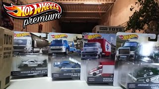 TEAM TRANSPORT HOTWHEELS / UNBOXING / JAGUAR, CUSTOM GALAXY, NISSAN FAIRLADY, NISSAN SKYLINE/