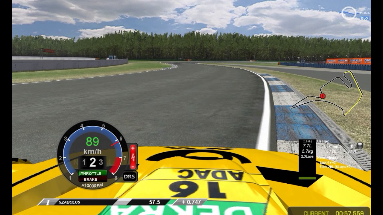 rF1 DTM 2016 Hockenheimring onboard