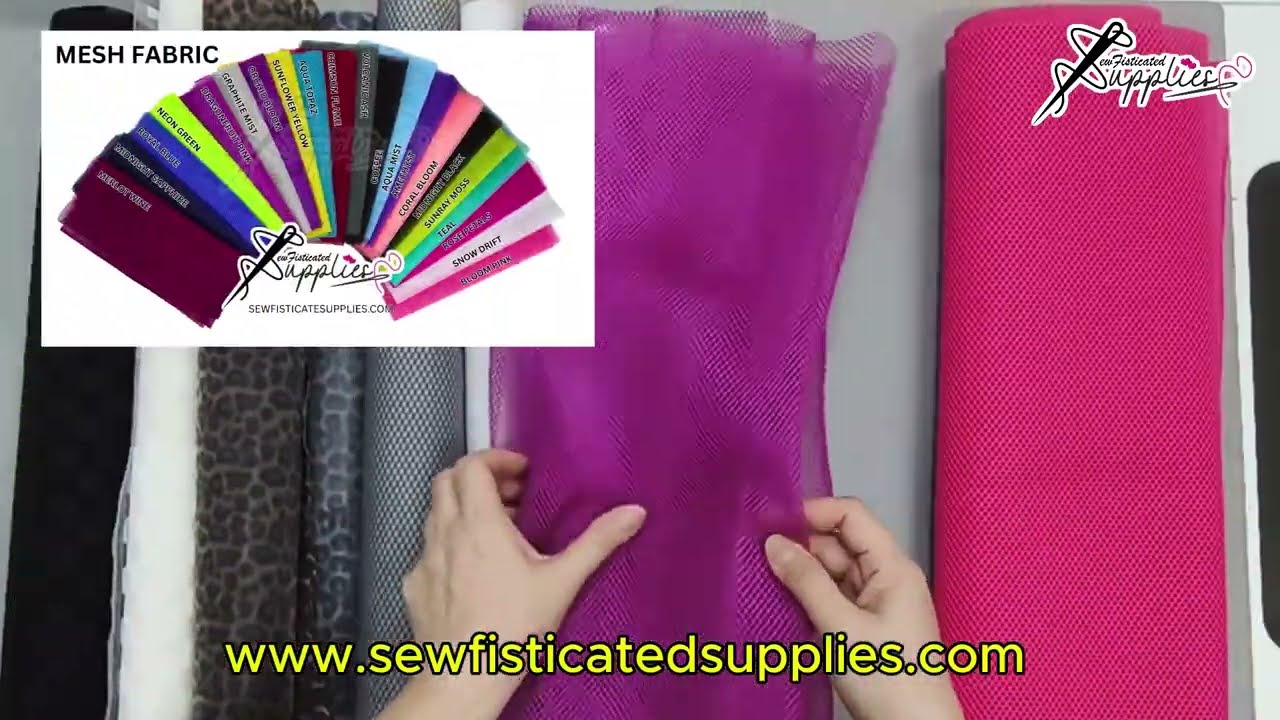 Bag Making Supplies - Sewfisticated Mesh Collection