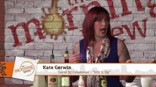 Kate Gerwin mixes up some summer drinks right at the table Details