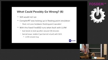 Embedded FreeBSD on a five-core RISC-V processor using LLVM How hard can it be?