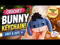 [Crochet Tutorial] Gloomy Day Eeyore Mini Charm with Removable Bow! #crochet  #diy