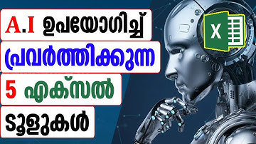 A.I Tools in Microsoft Excel - Malayalam Tutorial