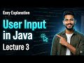 How to Take User Input in Java? | Complete DSA Course 2026