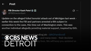 Sixth person arrested in thwarted "terrorist attack" in Michigan
