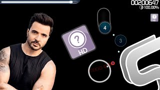 Luis Fonsi - Despacito - osu! - 100% FC [Shunaos Hard] (HD)
