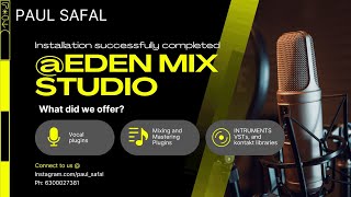 Installed mixing and mastering plugins @edenmixstudio 📍@Aruku