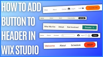 How to Add Button in Header in Wix Studio [Quick Guide]