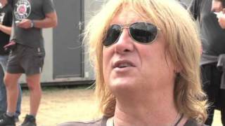 Joe Elliott High Voltage Festival Interview 25 July 2010