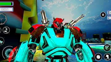 Bull Robot Formula Car Transform *** robot war Android GamePlay