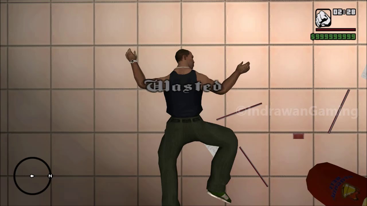 GTA San Andreas - Wasted #4 (with Slow Motion and Funny)