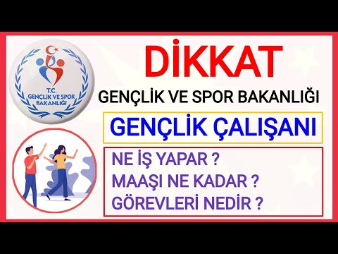 DİKKAT🌟GSB GENÇLİK ÇALIŞANI MAAŞ NE KADAR NE İŞ YAPAR GENÇLİK ÇALIŞANI LİDERLİK SERTİFİKASI MÜLAKAT✅