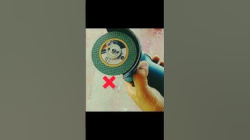 installing cut off disc properly