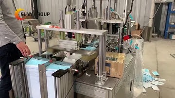 Ultrasonic Earloop Welding Machine with Mask Feeding Device.