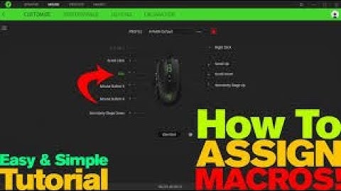 Tutorial How to setup Macro