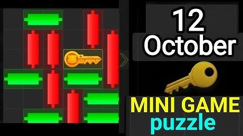 12th October Hamster Kombat Daily Mini-Game Puzzle Solved #hamstercombat#minigame#puzzle#live#video