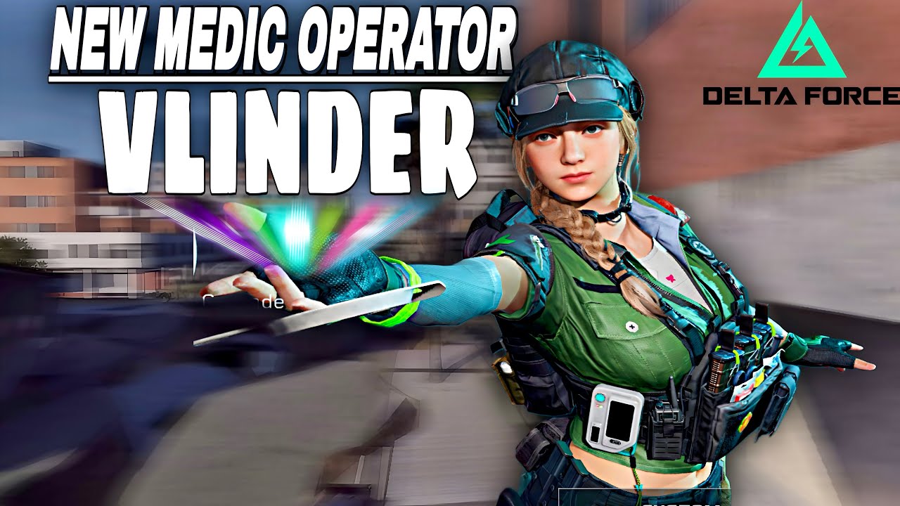 VLINDER Is the BEST & MOST OP Medic | Aftershock – Delta Force Mobile S8