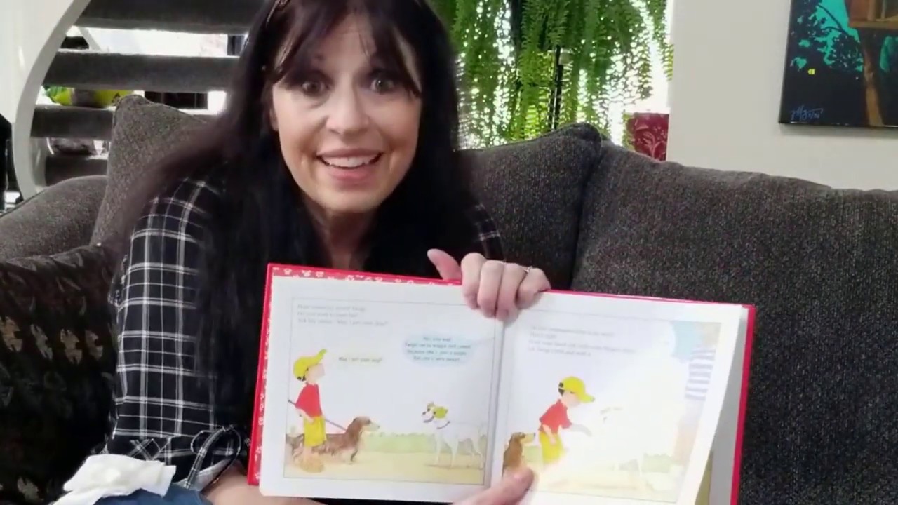 Grandma Trice Reads to Olivia "May I Pet Your Dog?" YouTube